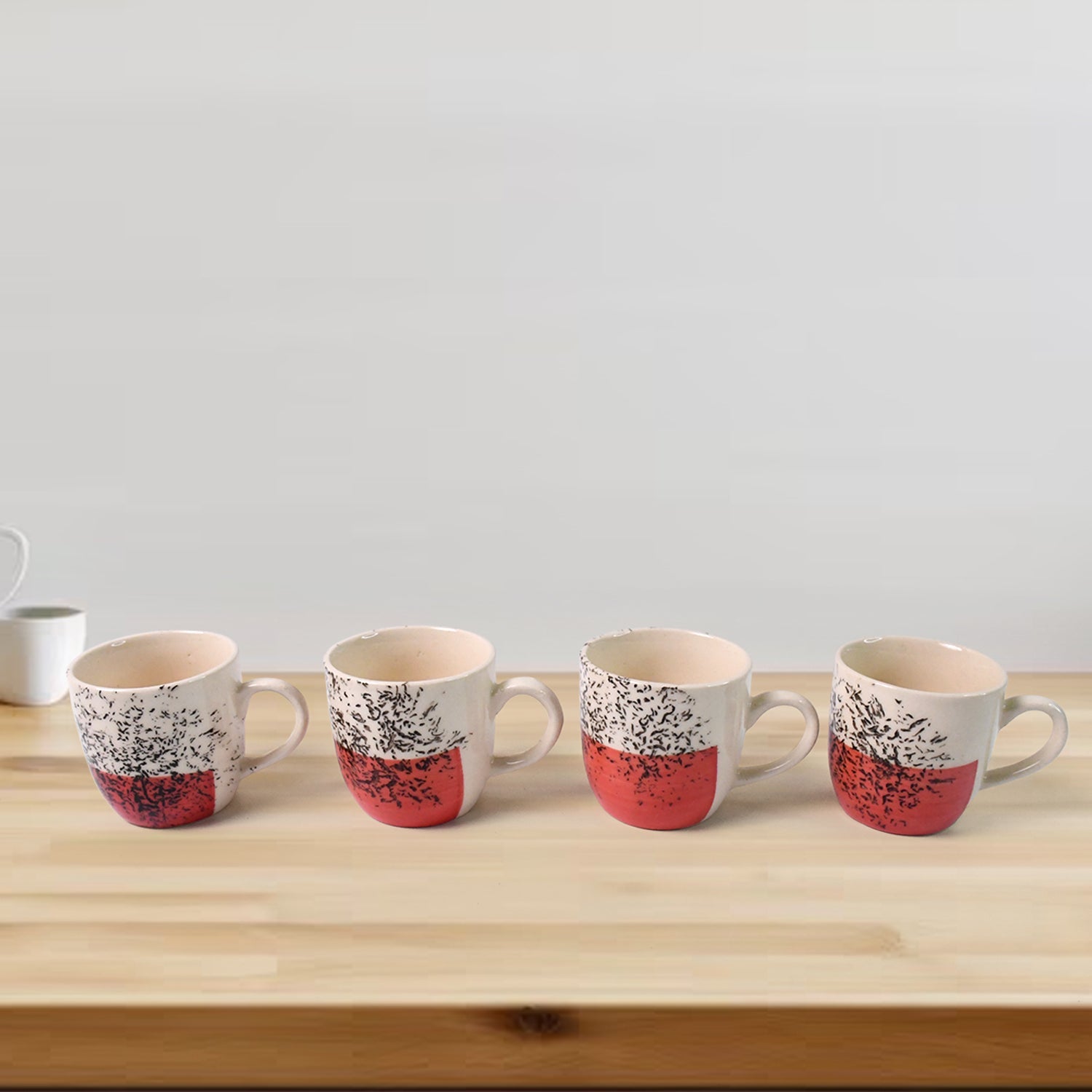 Healthy Choice Set Of 4pc Ceramic Cup And 4pc Glass Bowl With Plastic Plate (9 Pcs Set) Healthy Choice Set Of 4pc Ceramic Cup And 4pc Glass Bowl With Plastic Plate (9 Pcs Set)